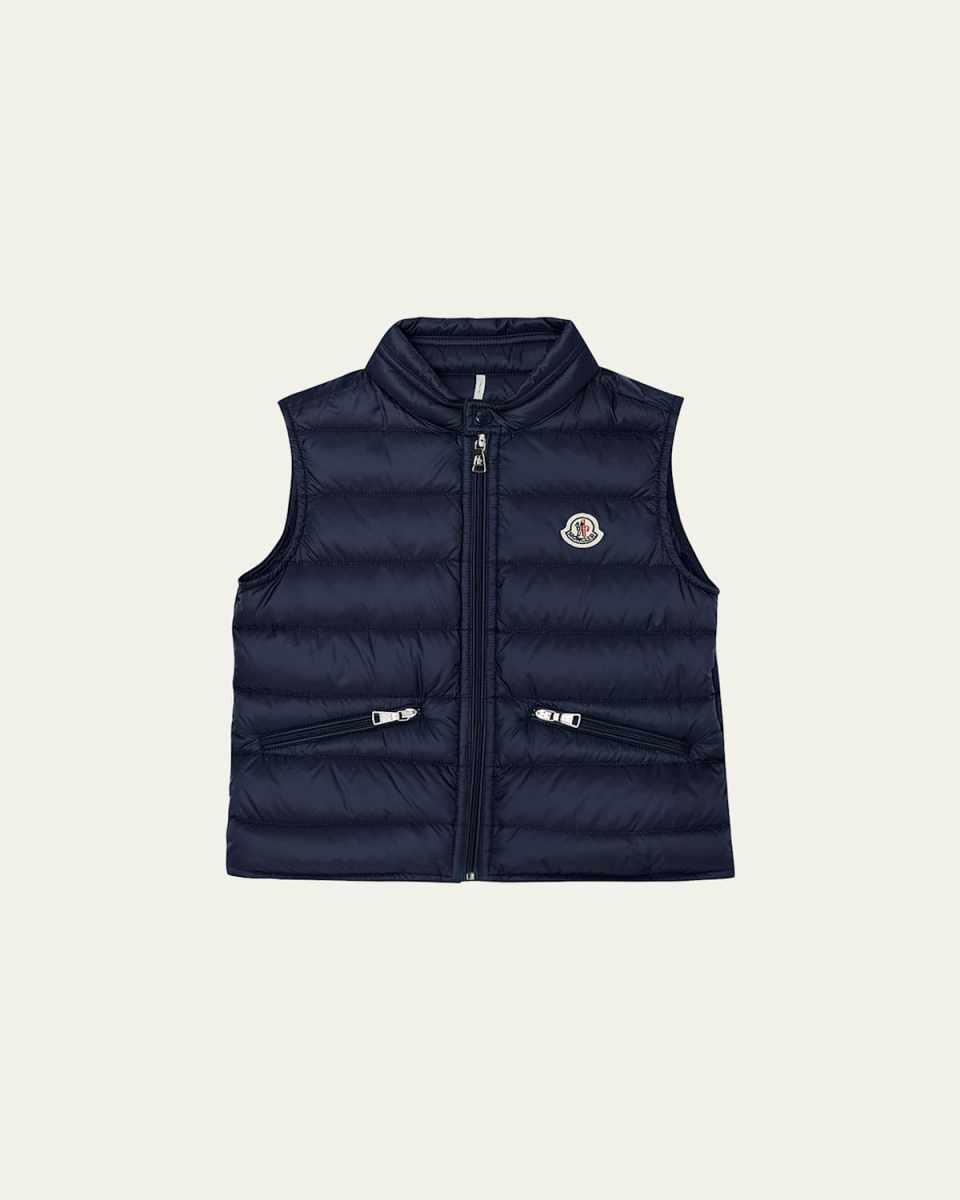 Boy's Gui Puffer Vest, Size 4-